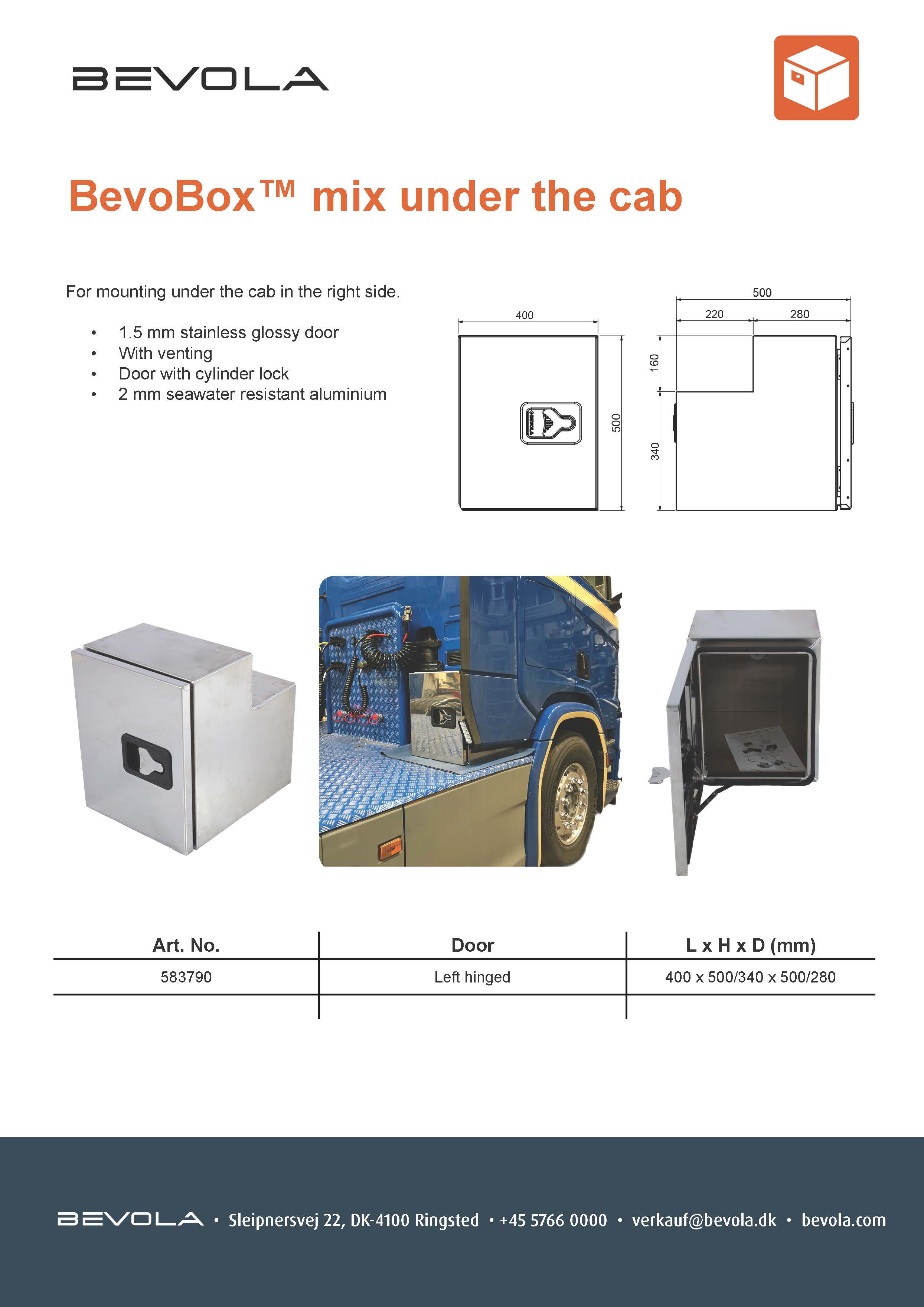 BevoBox&trade; under the cap